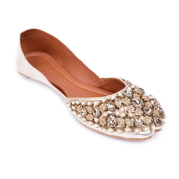 Bridal Kundan Embellished Women Khussa